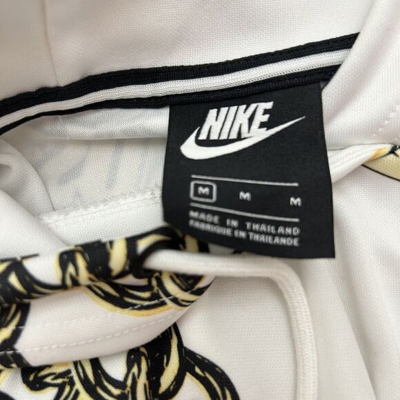 Nike Hip Hop Icon Clash Women's just do it Printed Crop Hoodie Sz Med - Picture 3 of 7